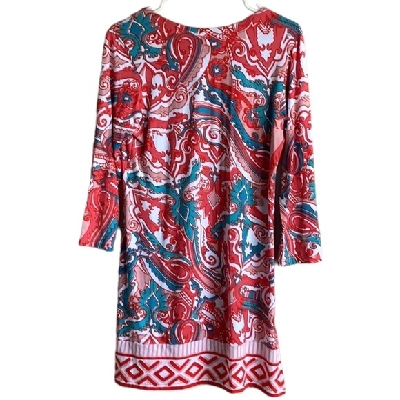 Joyous & Free Pink Hand Beaded Mini Short Dress Top size M - Picture 3 of 6